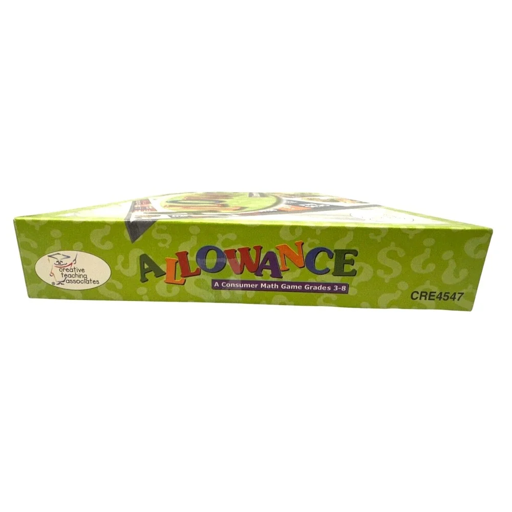 ALLOWANCE A Consumer Math Game Grades 3-8 Money Management‎ Skills Home School